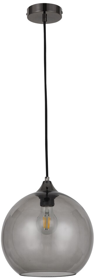 Rabalux Tanesha lampada sospesa 1x40 W nero-fumé 6438