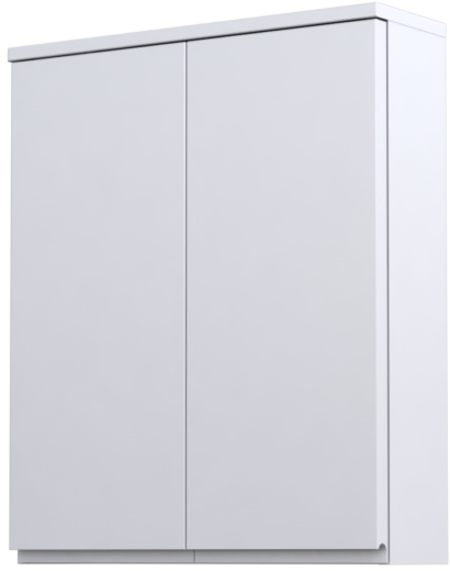 Oristo Brylant armadietto 60.1x25.3x71.9 cm laterale sospeso bianco OR36-SG2D-60-1