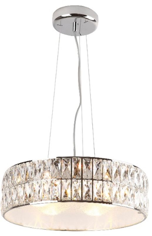 MaxLight Diamante lampada sospesa 6x42 W cromo P0238
