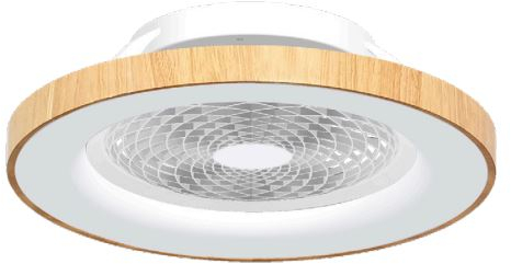 Mantra Tibet plafoniera intelligente 1x70 W bianco-legno 7126