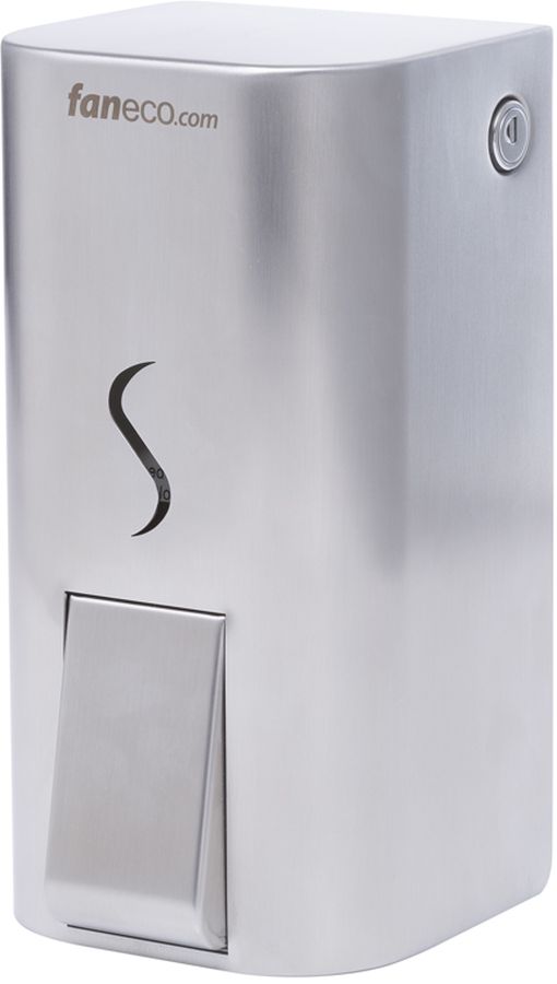 Faneco Luna dispenser di sapone liquido 900 ml acciaio S900SNB