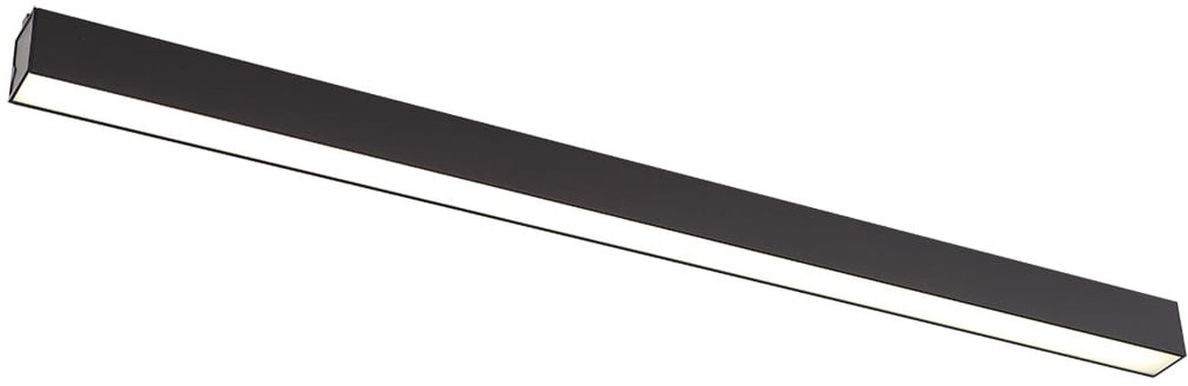 MaxLight Linear lampada da soffitto 1x36 W nero C0175