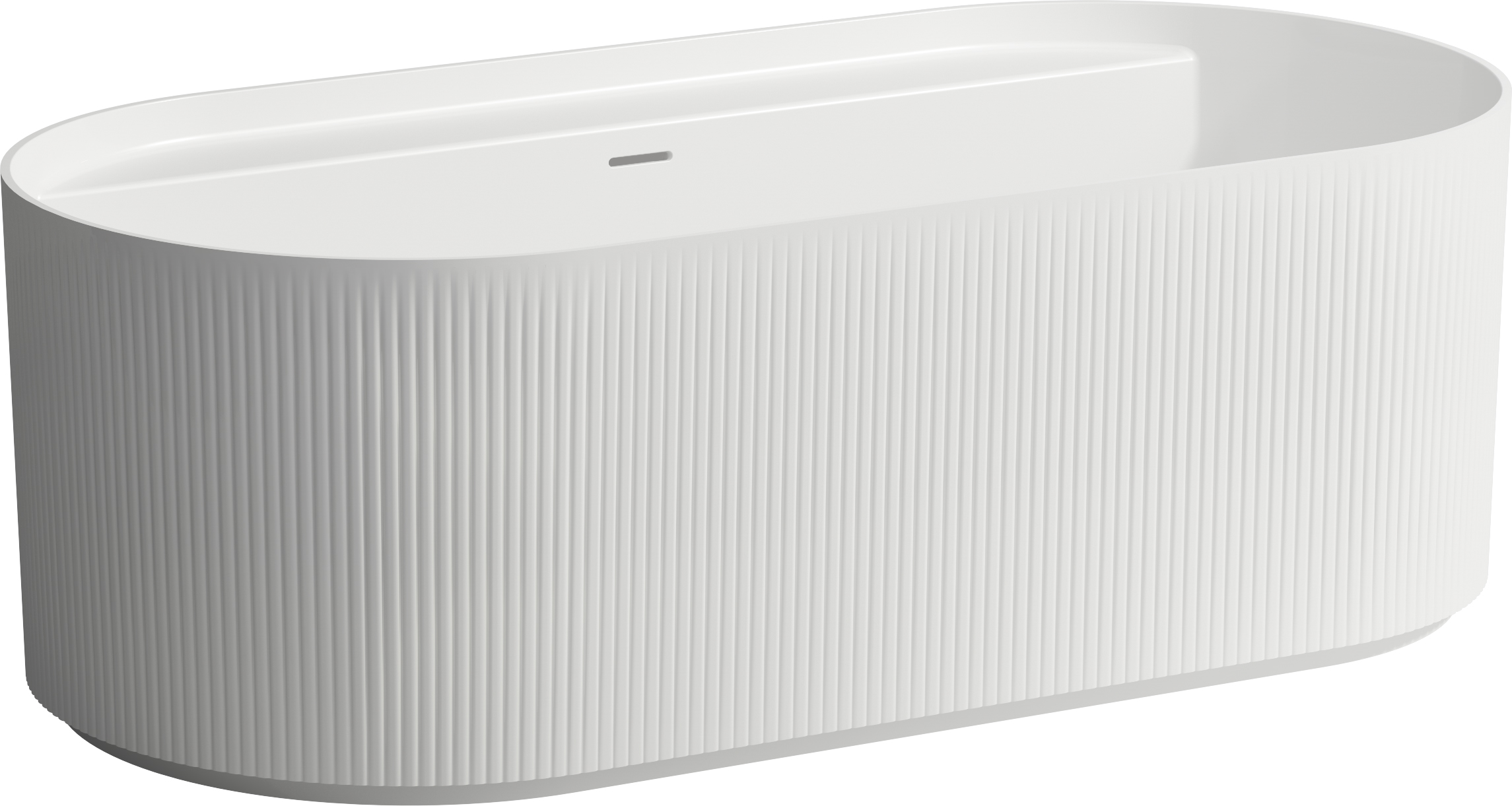 Laufen Sonar vasca da bagno freestanding 160x81.5 cm ovale bianco H2213420000001