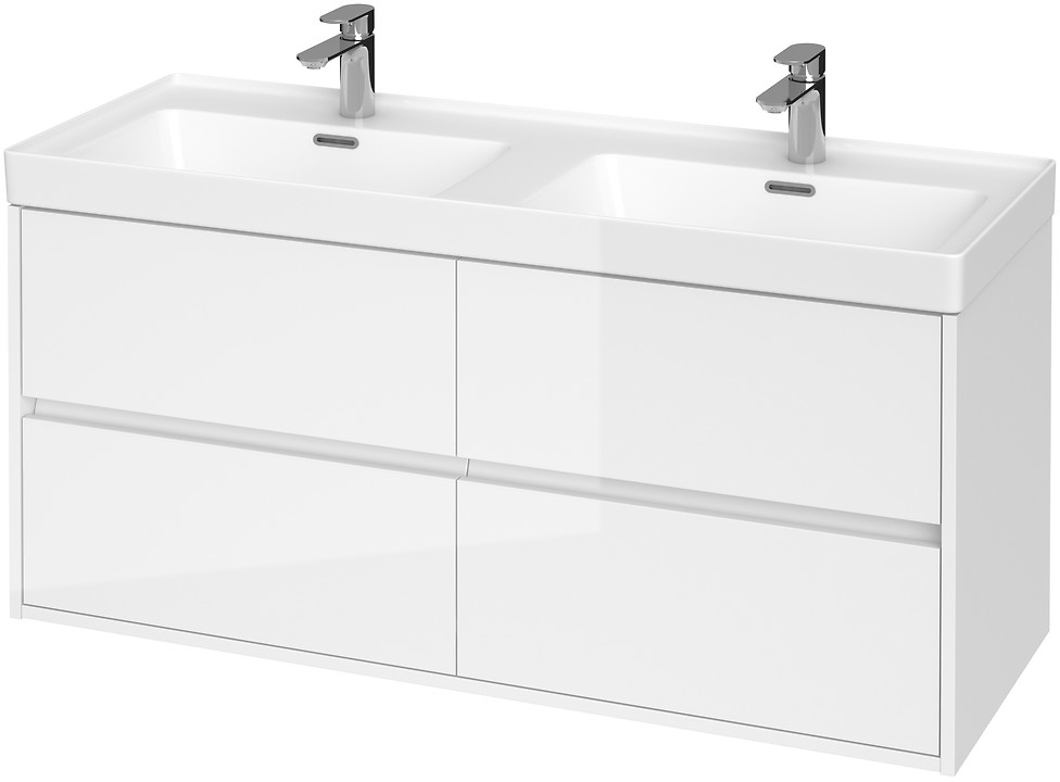 Cersanit Crea armadietto 119.4x44.7x53.3 cm sottolavabo sospeso bianco S931-001