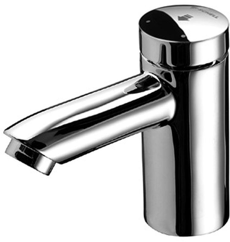 Schell Petit rubinetto per lavabo verticale a pressione cromo 21510699
