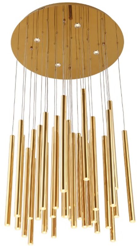 MaxLight Organic Gold lampada sospesa x3 W oro P0242D
