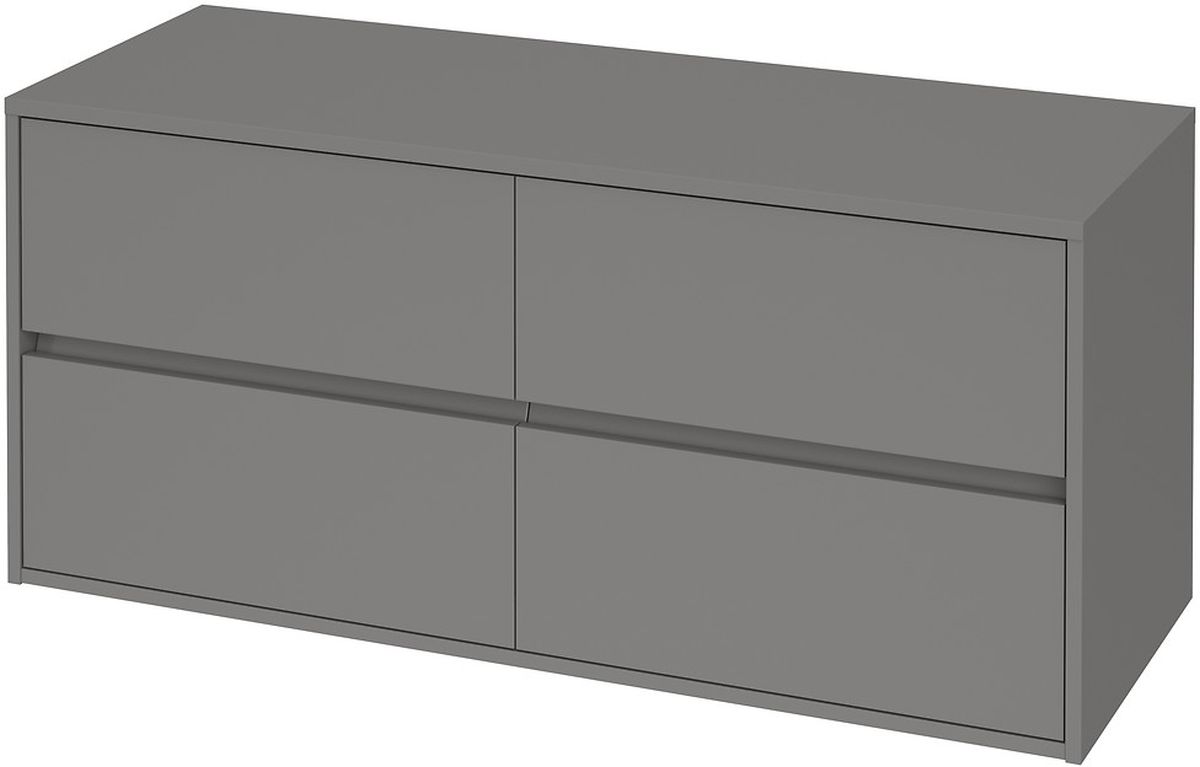Cersanit Crea armadietto 119.4x44.7x53 cm sottolavabo sospeso grigio S931-006