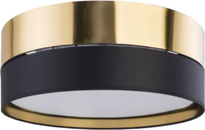 TK Lighting Hilton plafoniera 3x15 W nero-oro 4180