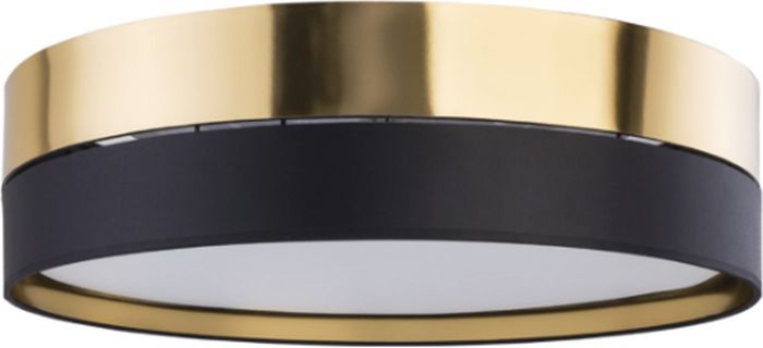 TK Lighting Hilton plafoniera 4x15 W nero-oro 4345