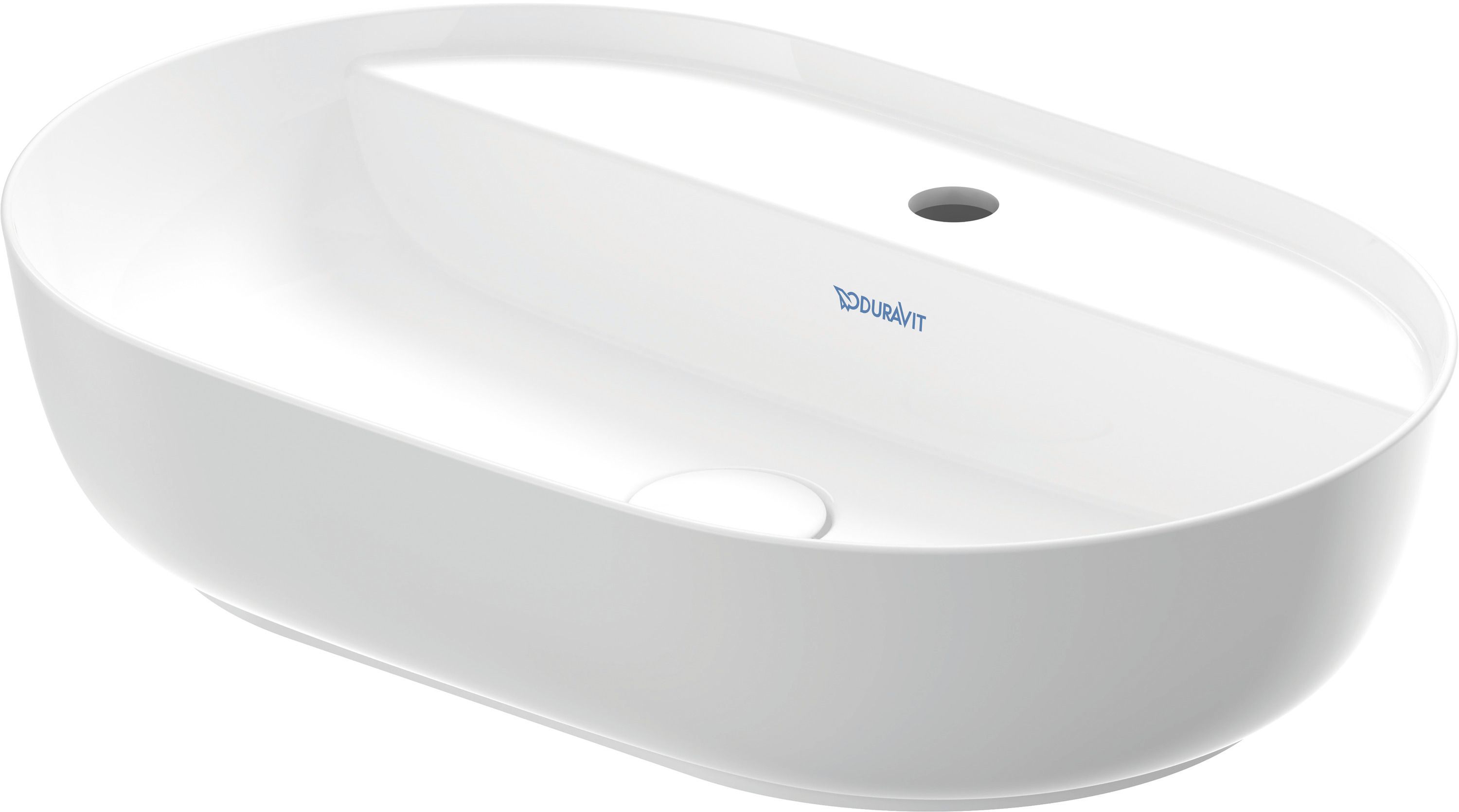 Duravit Luv lavabo 60x40 cm ovale da appoggio bianco 03806000001