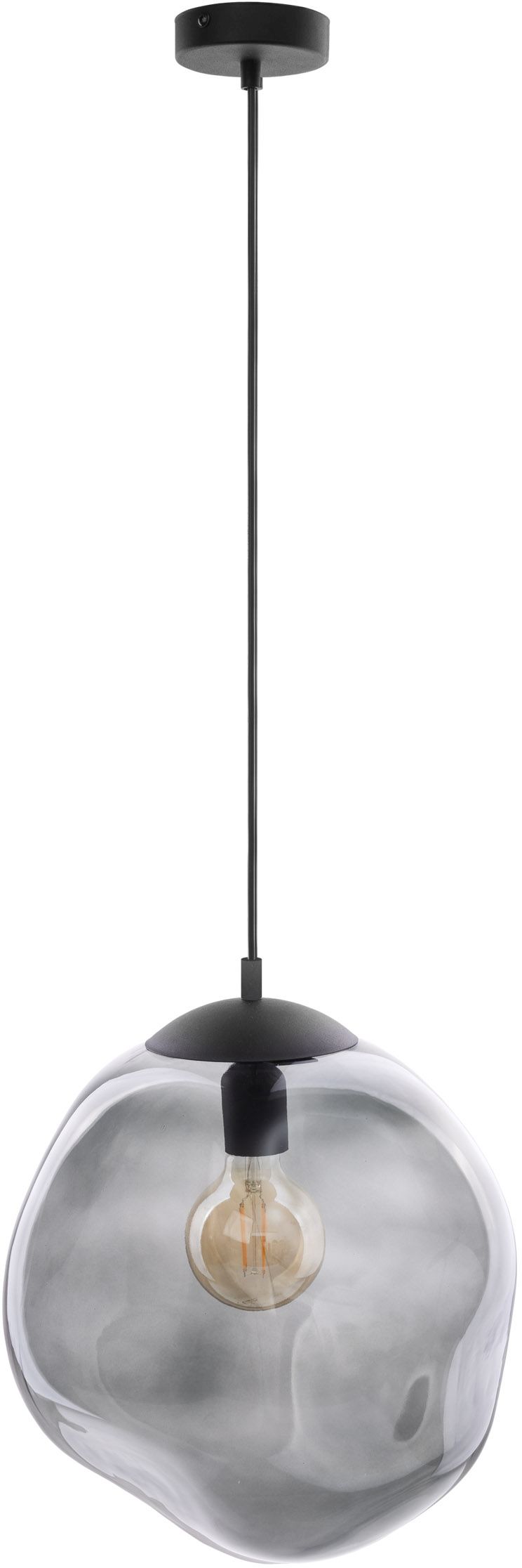 TK Lighting Sol lampada sospesa 1x15 W nero-grafite 4264