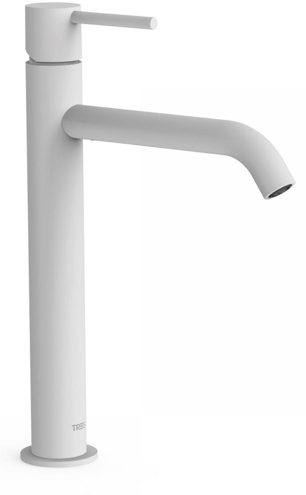 Tres Study Colors rubinetto per lavabo verticale bianco 26230701BM