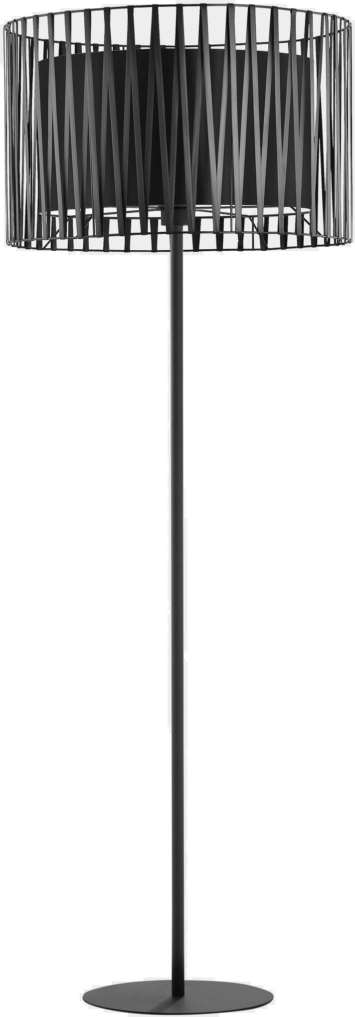 TK Lighting Harmony lampada da terra 1x25 W nero 2899