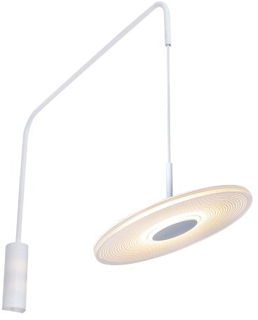 Altavola Design Vinyl lampada da parete 1x12 W bianco LA080/W