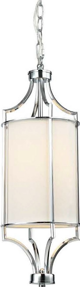 Open Design Lunga lampada sospesa 1x15 W bianco-cromo OR80551