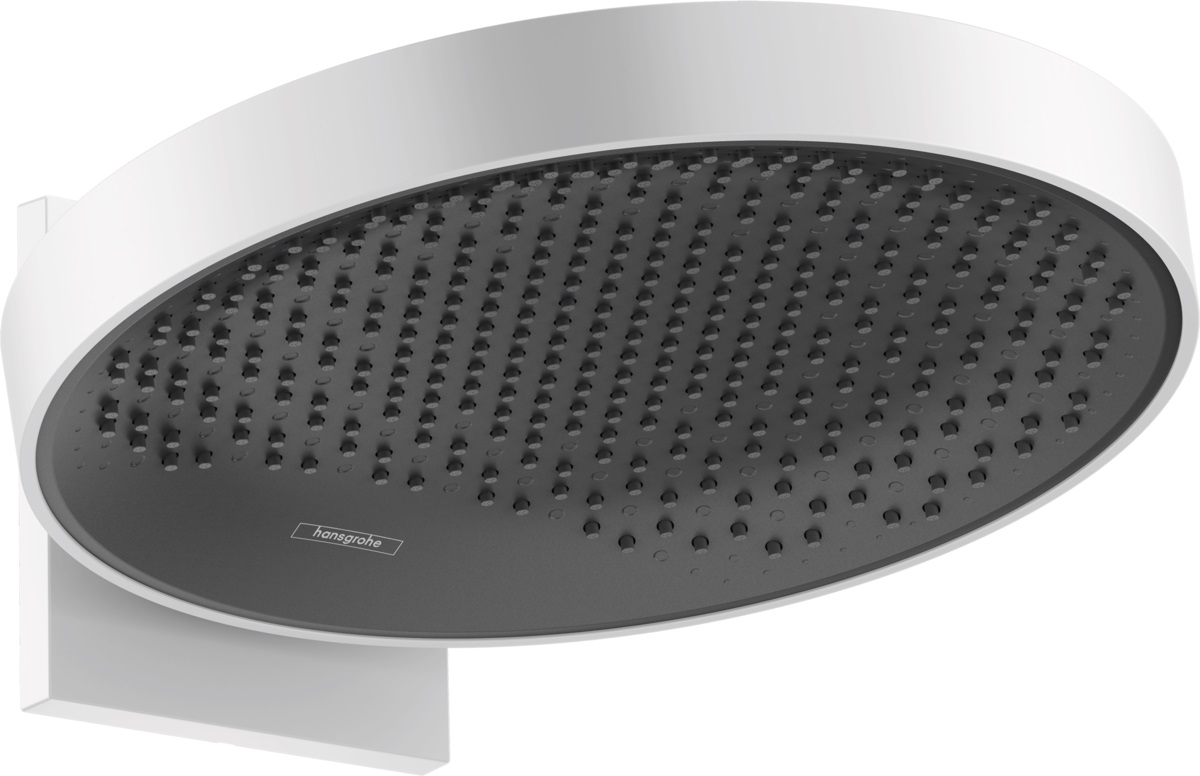 Hansgrohe Rainfinity soffione doccia con braccio 36x36 cm rotonda bianco 26230700