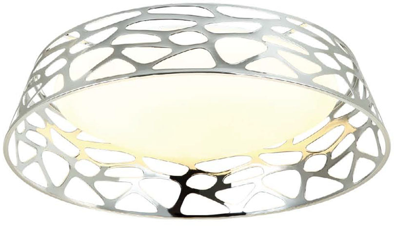 Open Design Forina plafoniera 1x48 W bianco-cromo OR81060