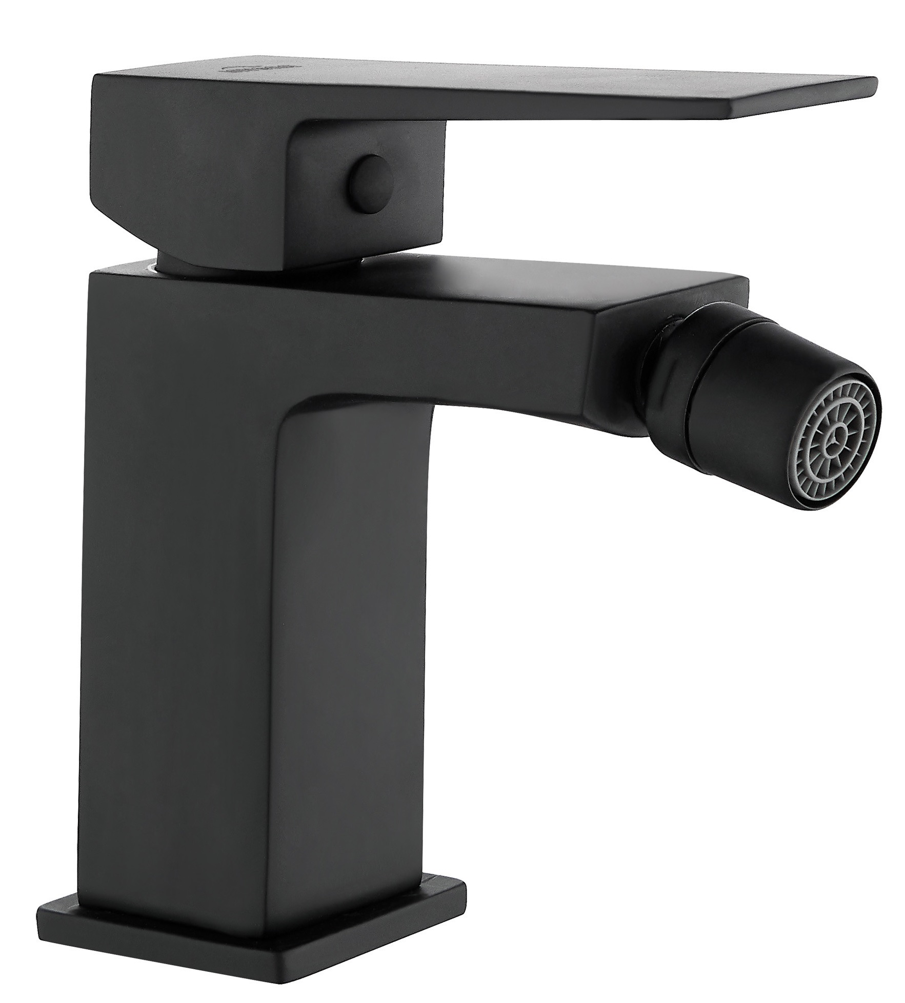 Invena Paros rubinetto per bidet verticale nero BB-09-004