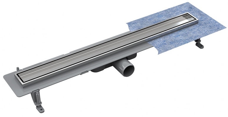 Besco Virgo Basic scarico per doccia 80 cm cromo OL-80-VB