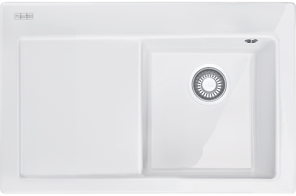 Franke Mythos lavello in ceramica 78x51 cm bianco 124.0540.949