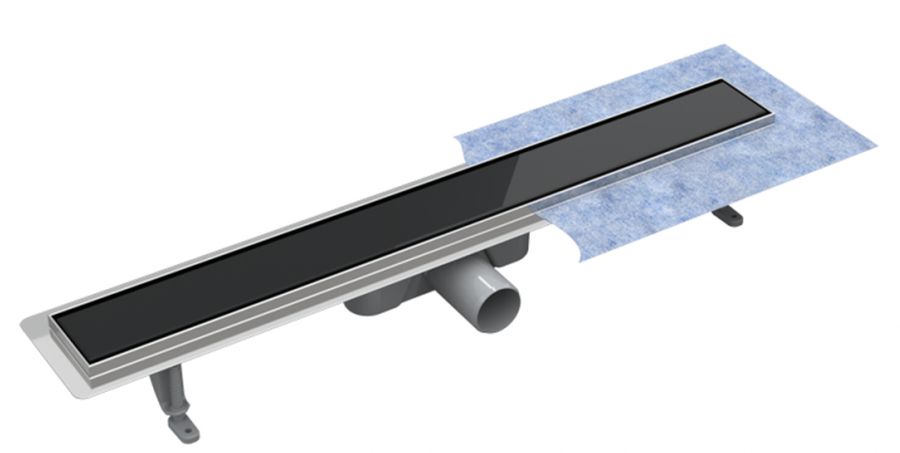 Besco Virgo Black scarico per doccia 70 cm nero OL-70-VBL