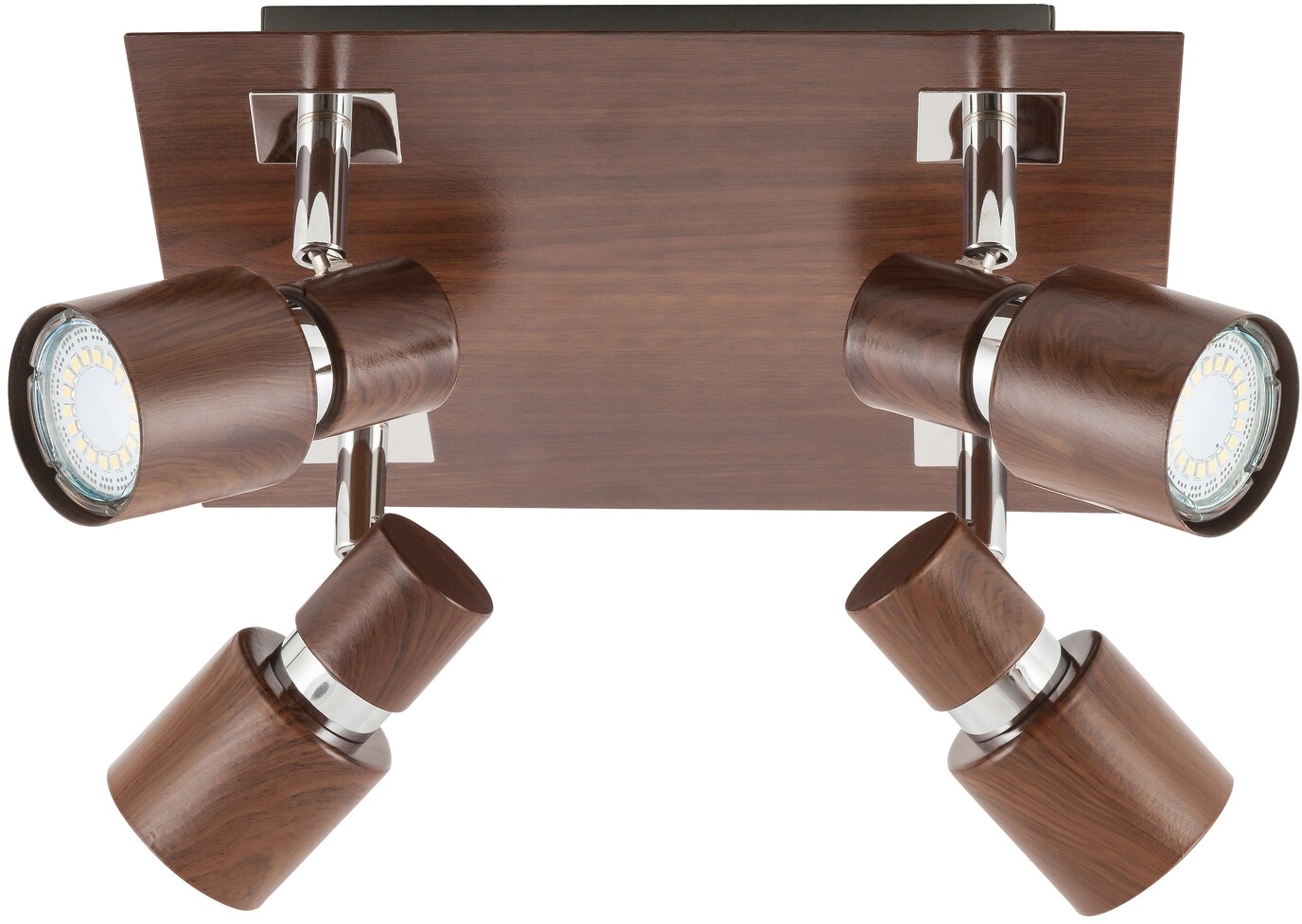 Rabalux Merkur lampada da soffitto 4x50 W legno 6008