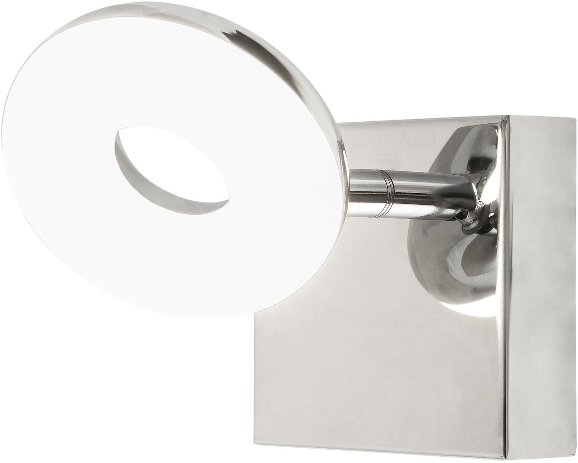 Rabalux Beata lampada da parete 1x5 W bianco-cromo 5716