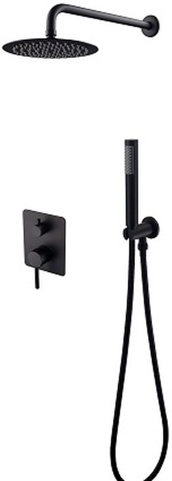 Besco Decco set doccia da incasso nero BP-DIII-CZ