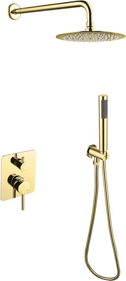 Besco Decco set doccia da incasso oro BP-DIII-ZL