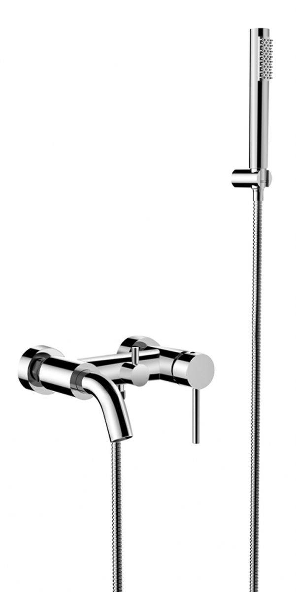 Besco Illusion rubinetto per vasca e doccia a parete cromo BW-IS-CH