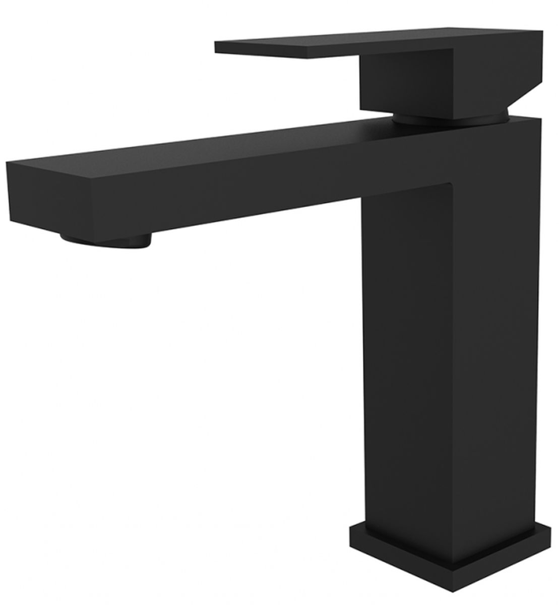 Besco Varium rubinetto per lavabo verticale nero BU-MVII-CZ