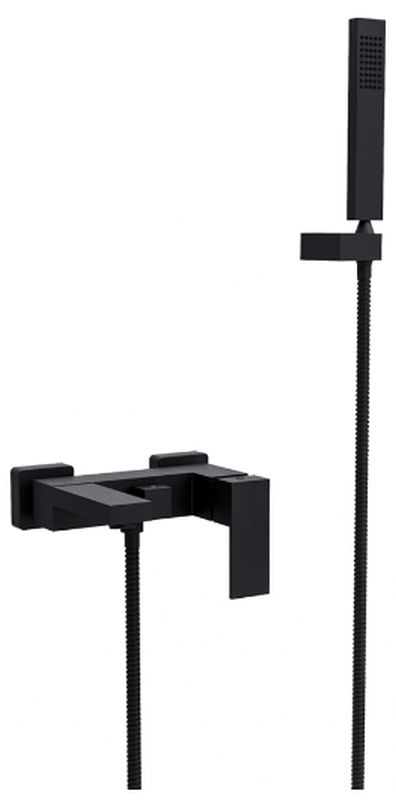 Besco Varium set per vasca e doccia a parete nero BW-MVS-CZ