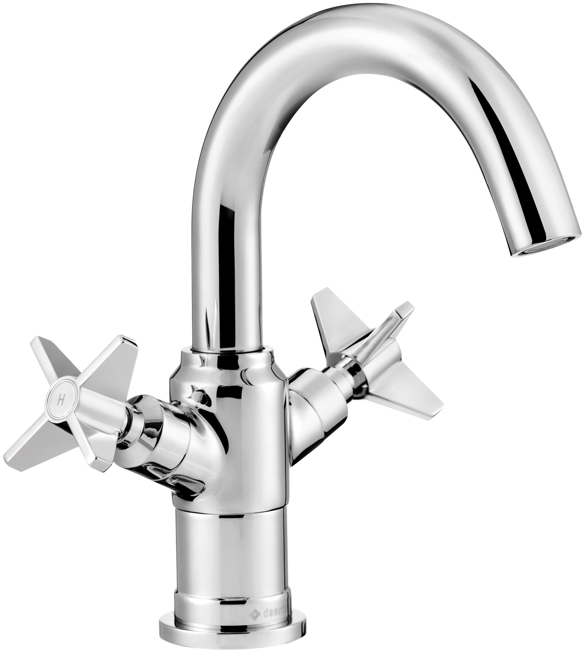 Deante Temisto rubinetto per lavabo verticale cromo BQT021D