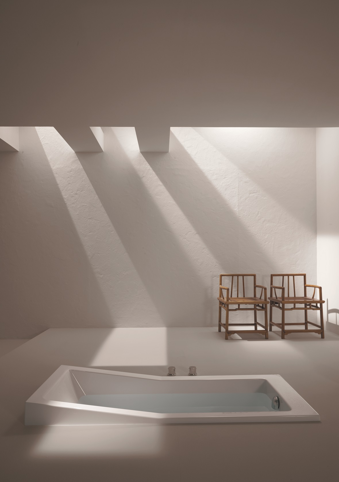 Hoesch Foster vasca da bagno rettangolare 170x75 cm bianco 6629.010