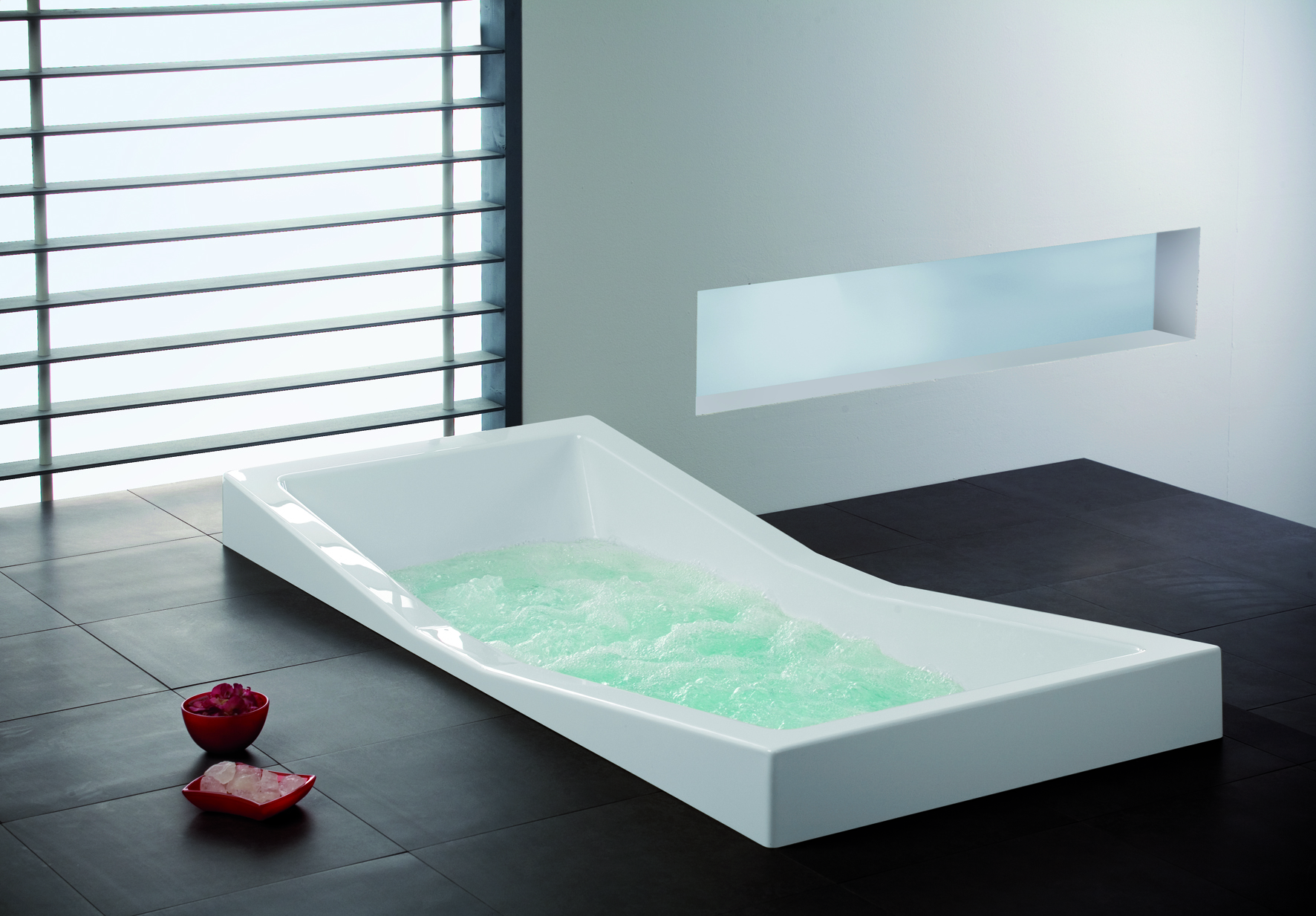 Hoesch Foster vasca da bagno rettangolare 190x90 cm bianco 6697.010