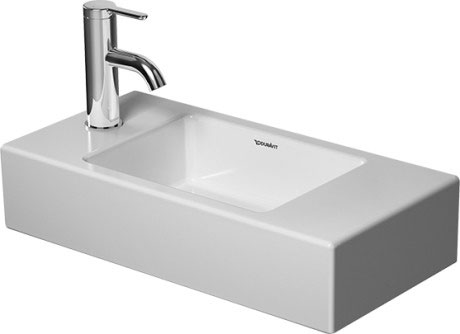 Duravit Vero Air lavabo 50x25 cm rettangolare da mobile bianco 07245000091