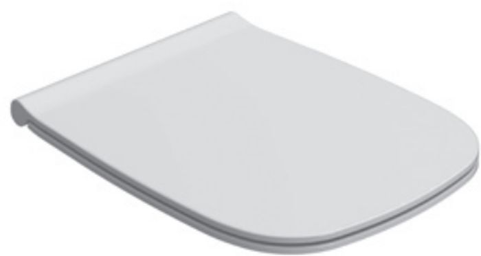 Globo Genesis copriwater a discesa lenta bianco GN022BI