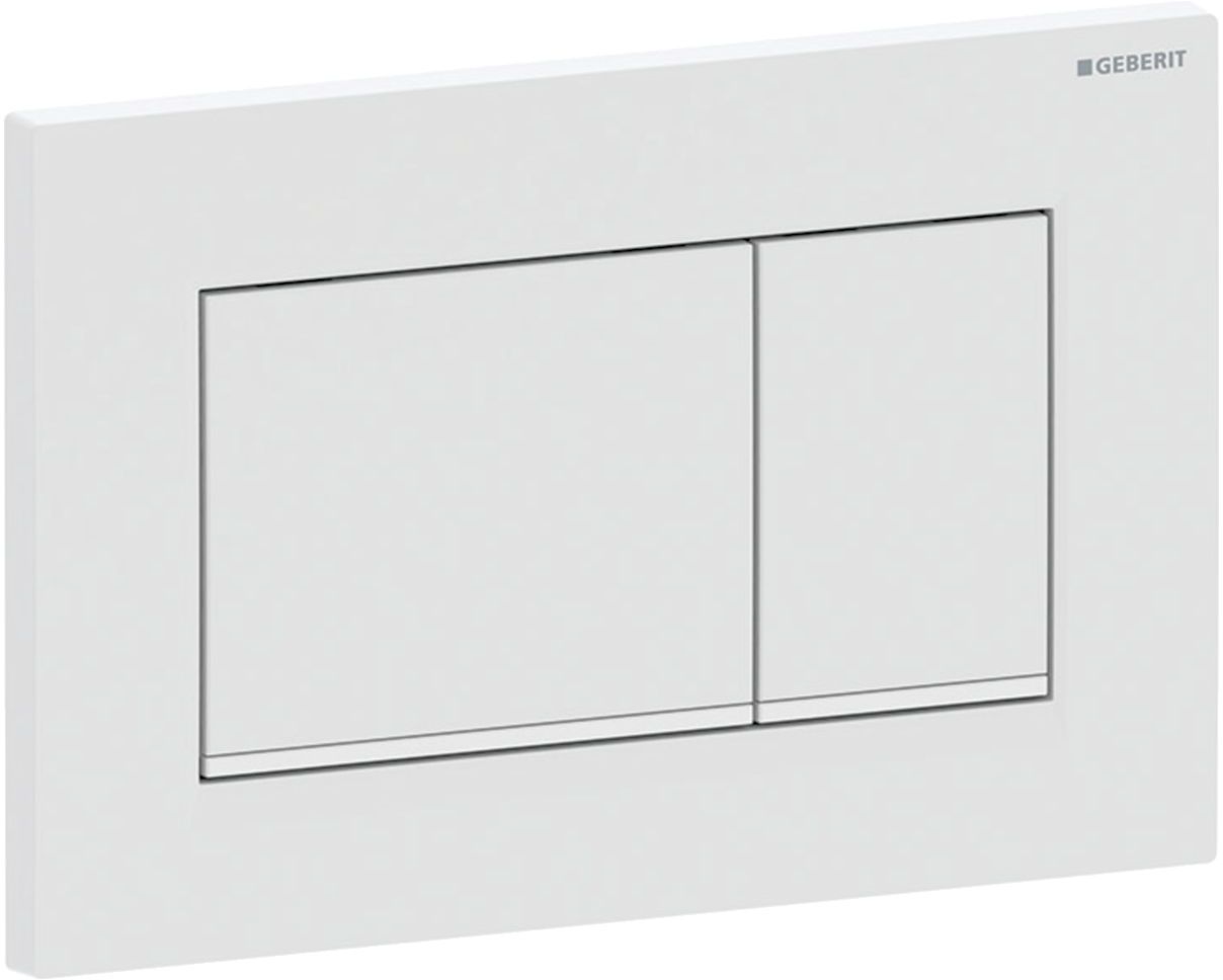 Geberit Sigma20 placca di comando per WC bianco 115.883.11.1