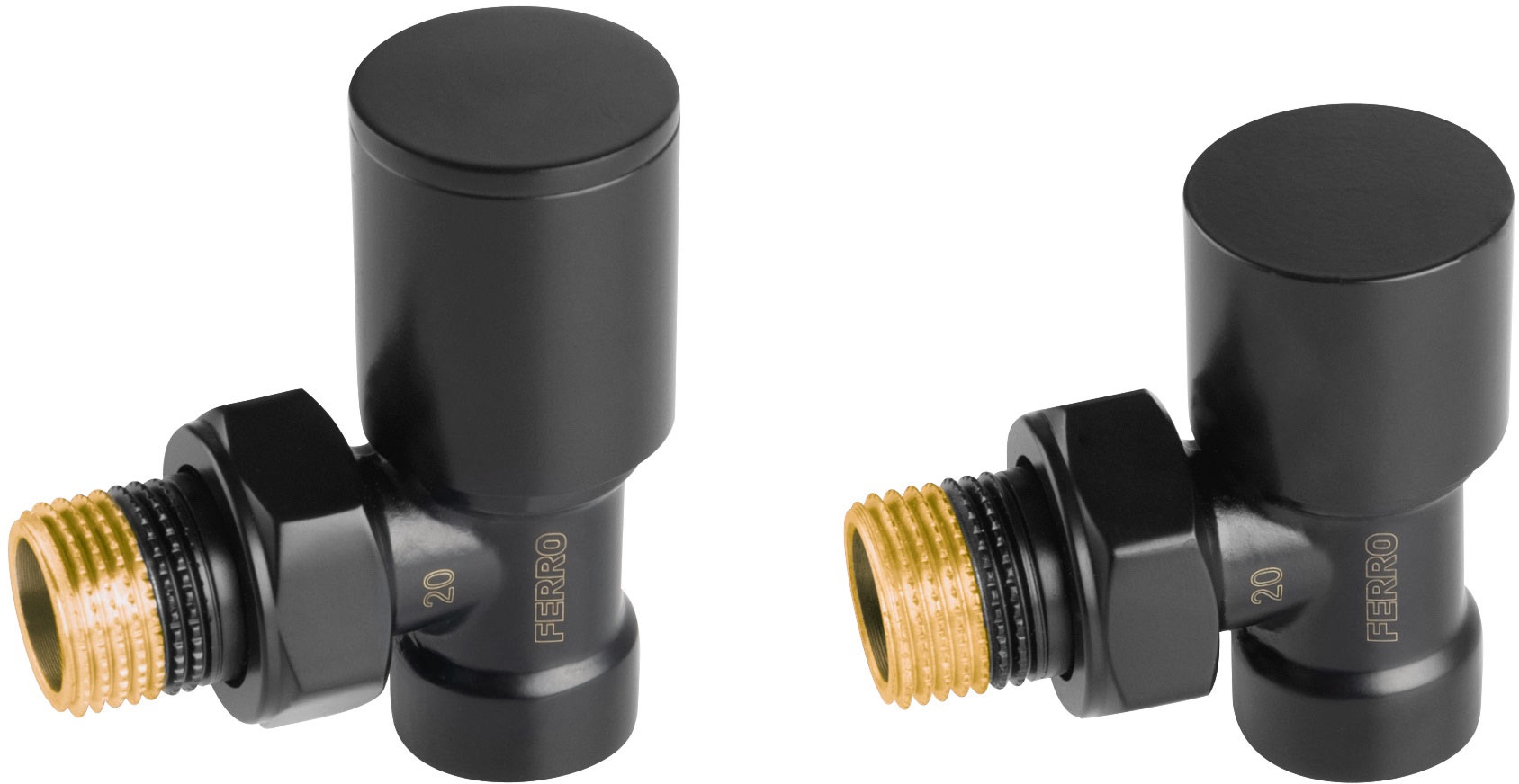 Ferro set di allaccio nero ZGB31BL