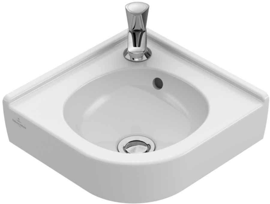 Villeroy & Boch O.Novo lavabo 32x32 cm angolare a parete bianco 731033R1