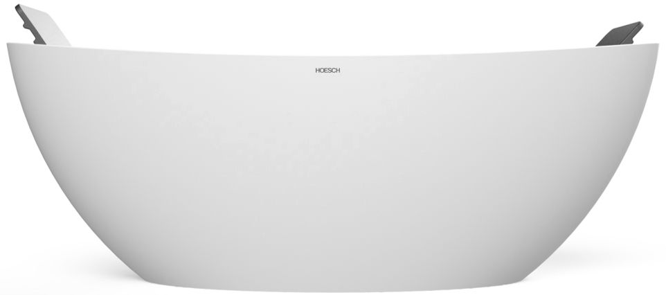 Hoesch Namur vasca da bagno freestanding 170x75 cm ovale bianco 4400.010305