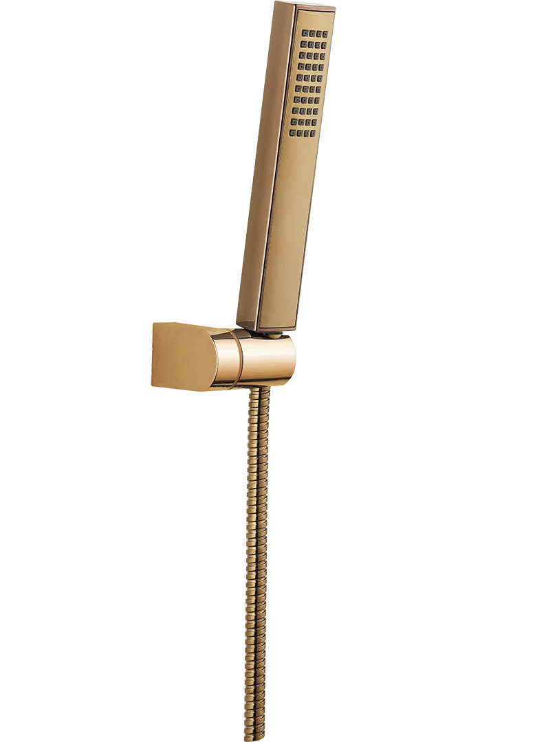 Laveo Pola set doccia a parete oro NAP80AD