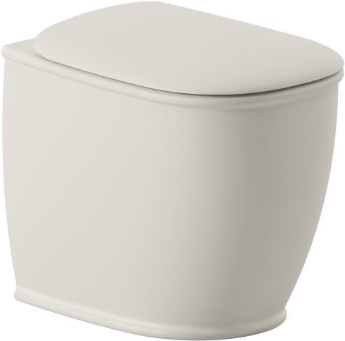 Art Ceram Atelier vaso wc a terra senza brida bianco ATV00201;00