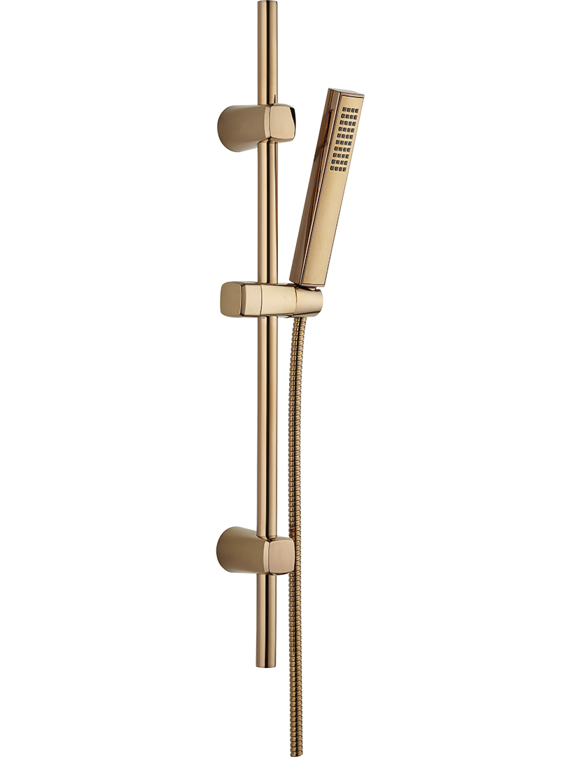 Laveo Pola set doccia a parete oro NAP81A1