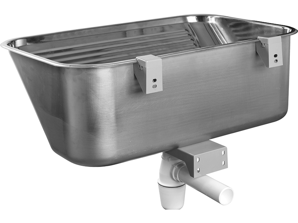 Kuchinox Eko lavello industriale a 1 vasca 63x50 cm acciaio SKE090A