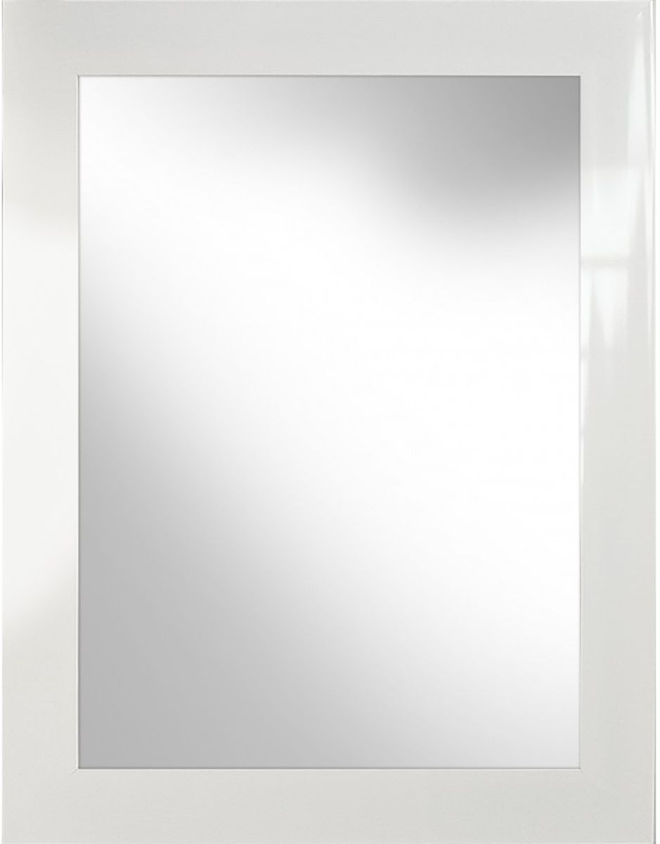 Ars Longa Simple specchio 63x83 cm rettangolare bianco SIMPLE5070-B