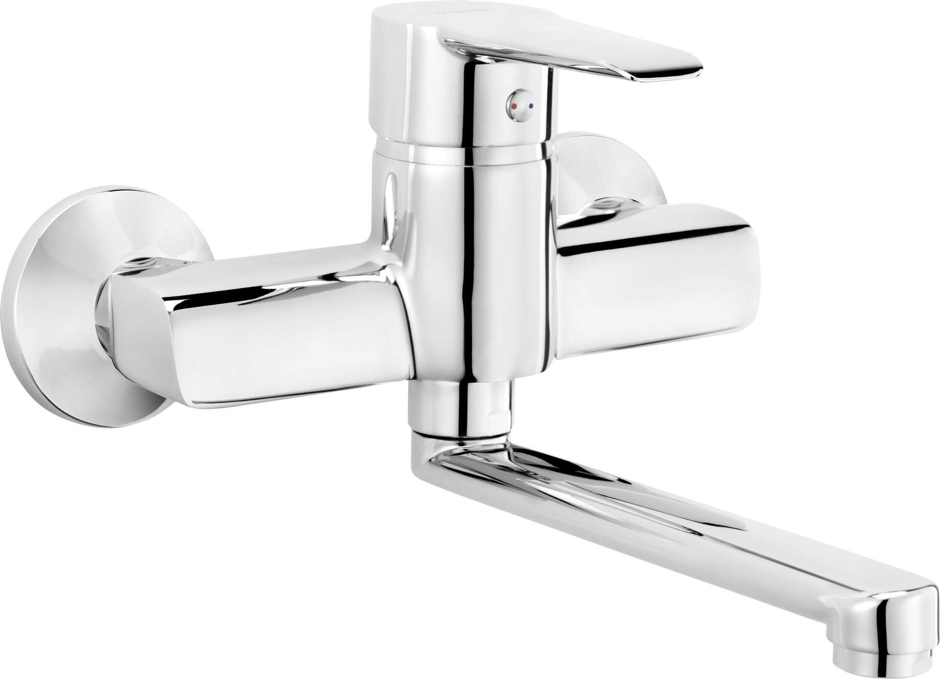 Deante Corio rubinetto per lavabo a parete cromo BFC_050M