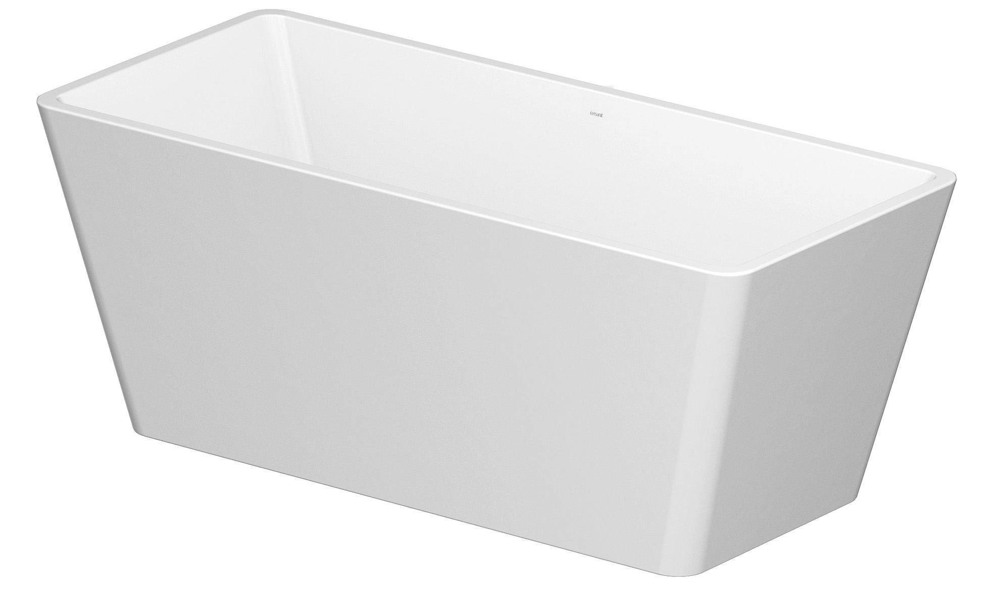 Cersanit Crea vasca da bagno freestanding 162x72 cm rettangolare bianco S301-299