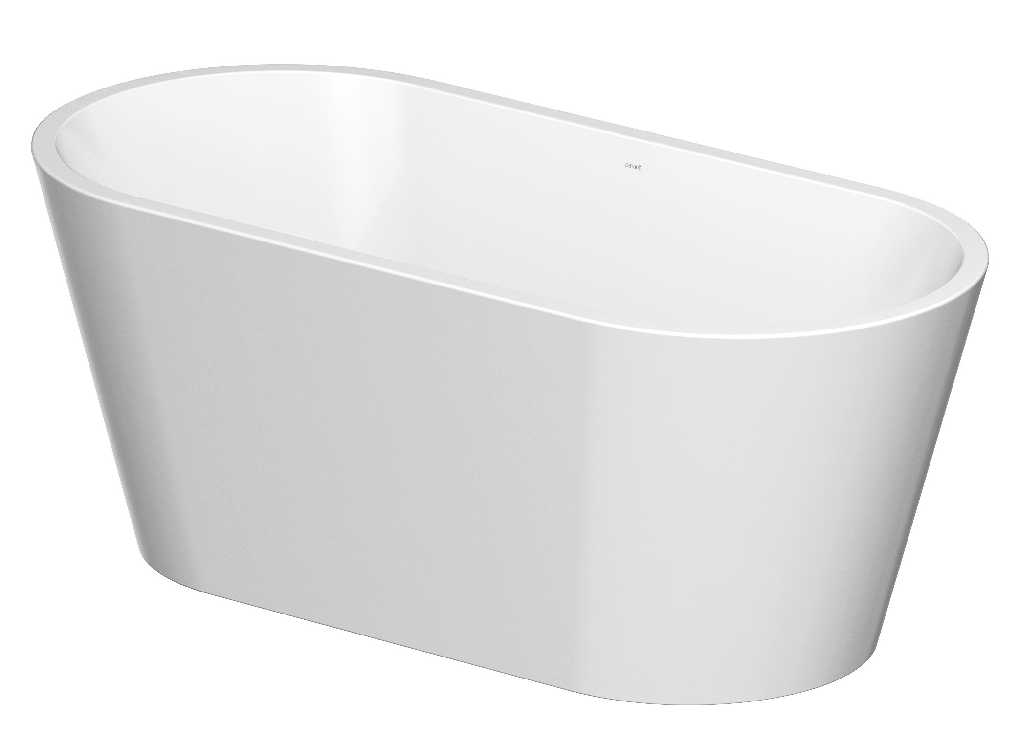Cersanit Crea vasca da bagno freestanding 160x75 cm ovale bianco S301-300