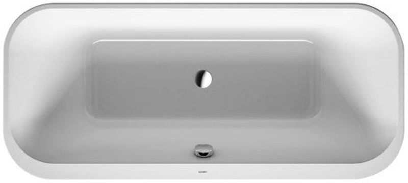 Duravit Happy D.2 vasca da bagno freestanding 180x80 cm rettangolare bianco 700453000000000